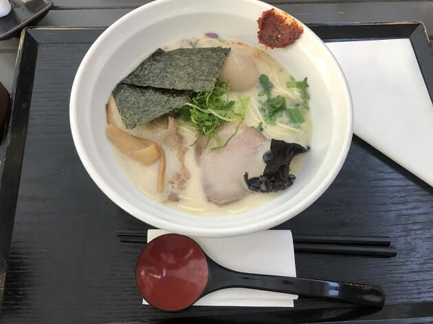 UkiUkiうどんで食べられるラーメンを撮影した写真